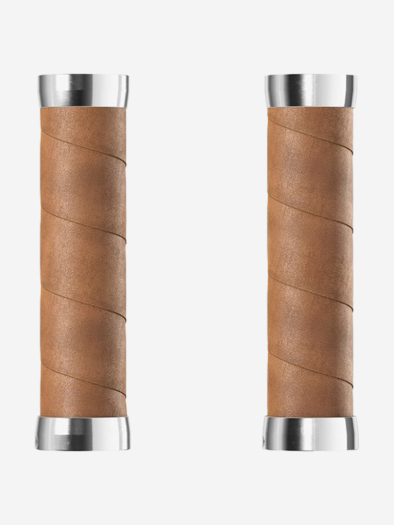 Грипсы Brooks Slender Leather Grips 130/130 Dark Tan