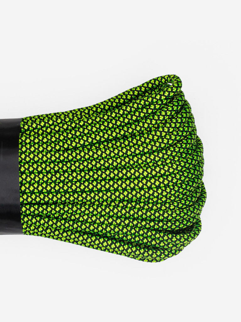 Паракорд 550 CORD nylon 30м RUS (neon green snake)