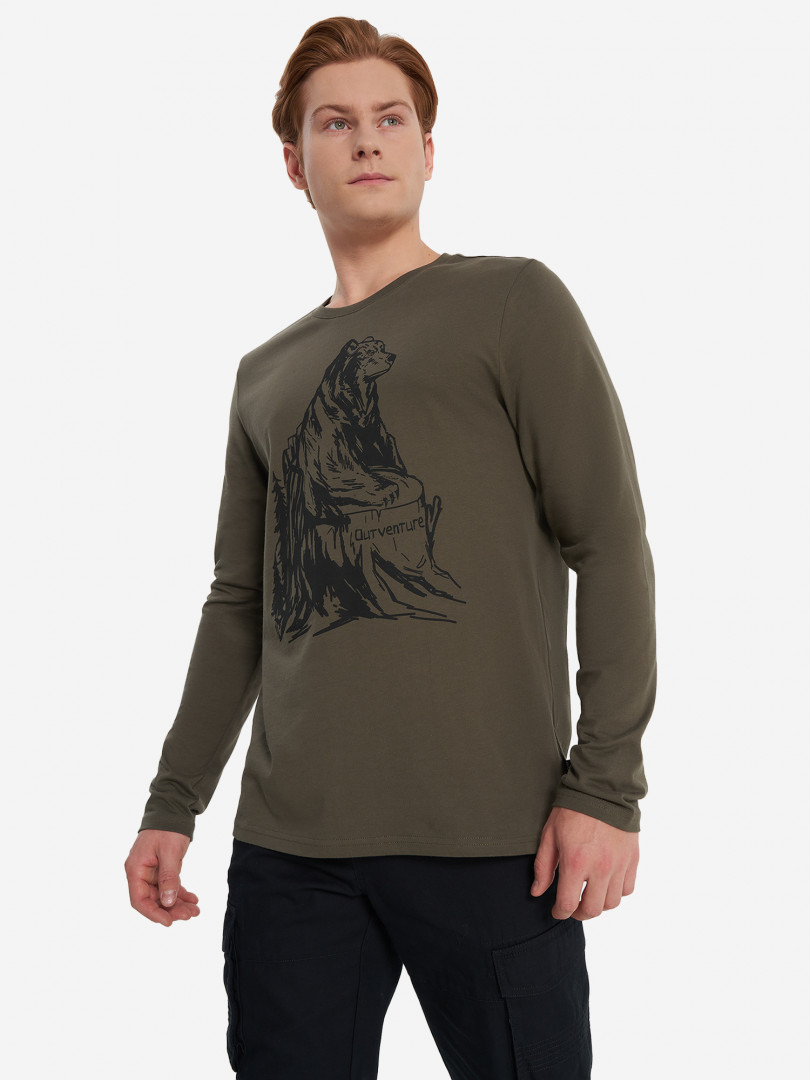 Лонгслив мужской Outventure Коричневый 1499₽
