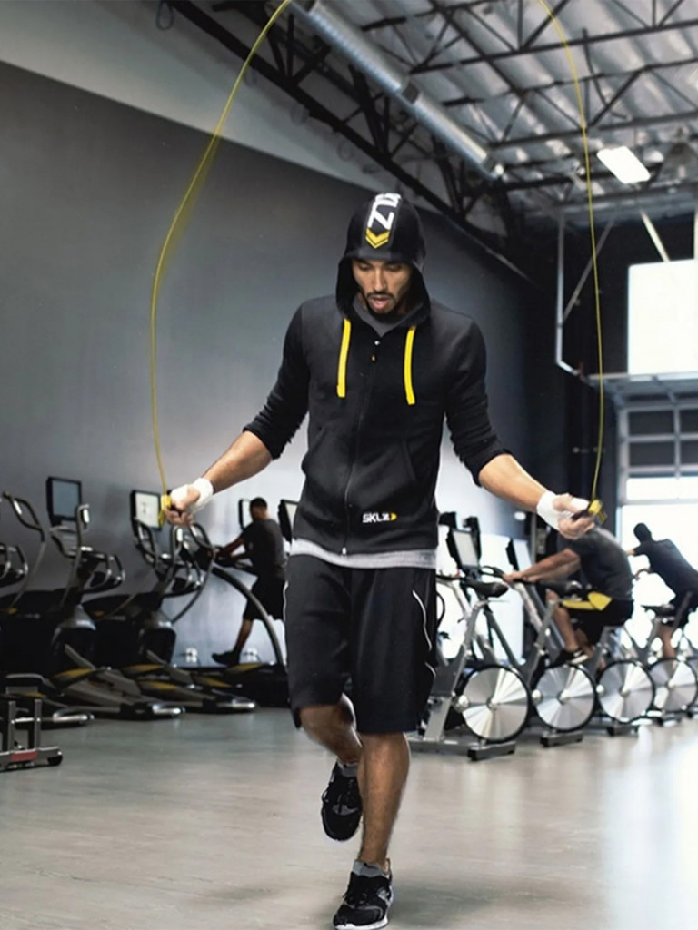 Скакалка для фитнеса взрослая 3,6 м, прыгалка, гимнастическая SKLZ Jump Rope
