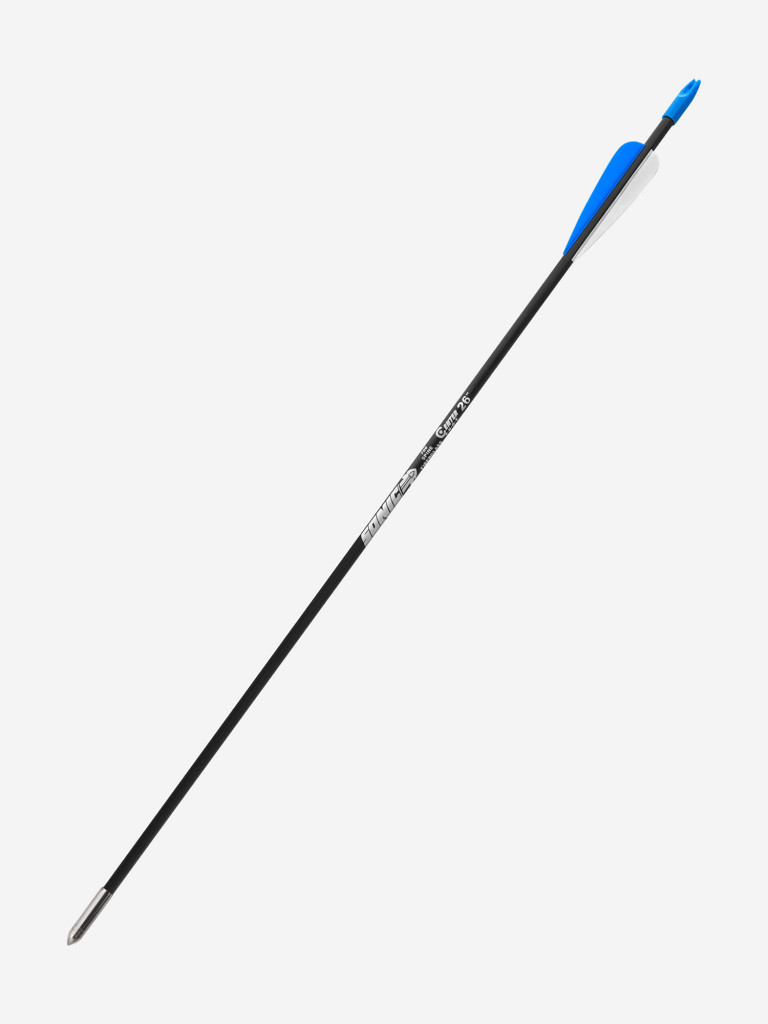 Стрела лучная фибергласс Centershot Sonic 26" оперение Parabolic 3" (12 шт.)