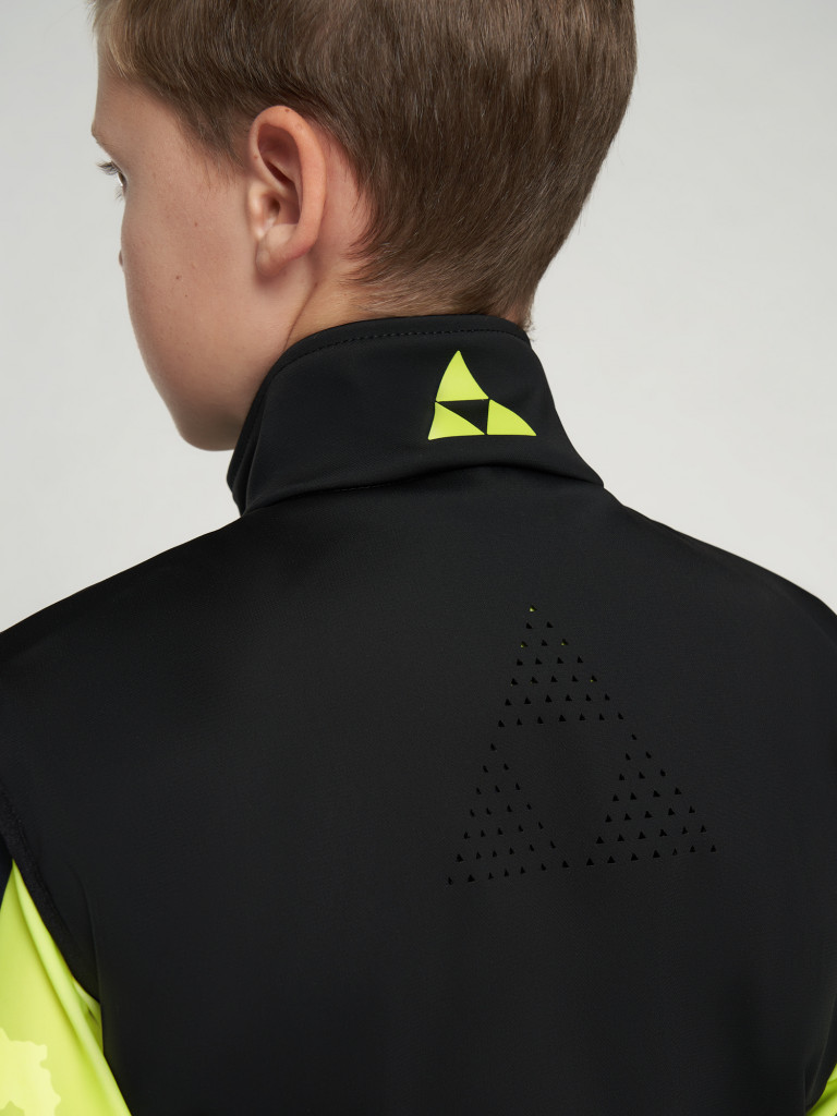 Жилет для беговых лыж для мальчиков Fischer Softshell