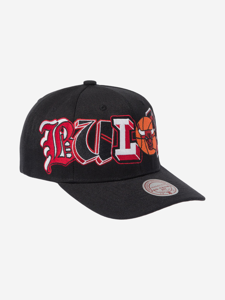 Бейсболка MITCHELL NESS HP10412-CBUBLCK Chicago Bulls NBA (черный)