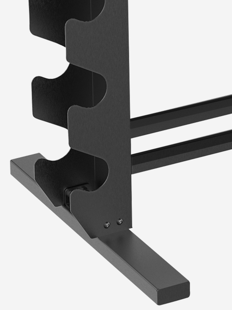 Стойка для гантелей PROIRON Компакт, металлическая, 68х45х54 см