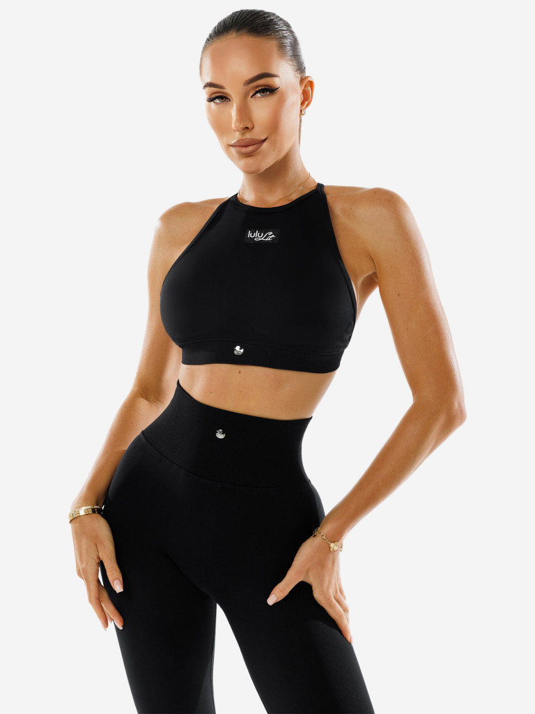 Топ женский Lululit с открытой спиной Chic Seam