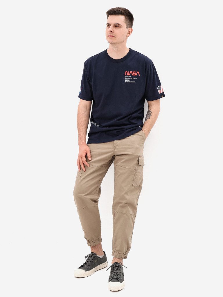 Футболка NASA Worm Logo Alpha Industries