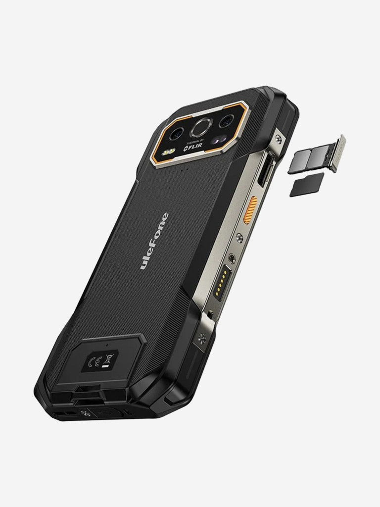 Смартфон Ulefone Armor 27T Pro 12+256GB Black,6.78”, FHD+,120Hz, MT63005G, And14, 50+64, 32MP, FLIR, 10600mAh, uSmart