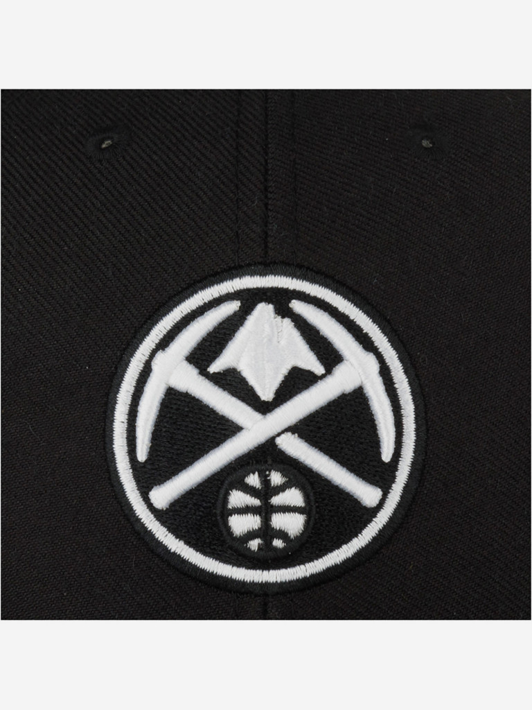 Бейсболка 47 BRAND K-MVP06WBV-BKW Denver Nuggets NBA (черный)