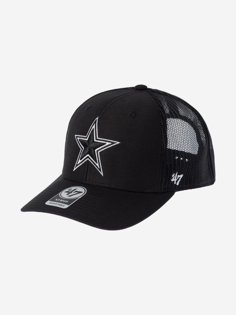 Бейсболка с сеточкой 47 BRAND F-TRUKR09GWP-BK Dallas Cowboys NFL
