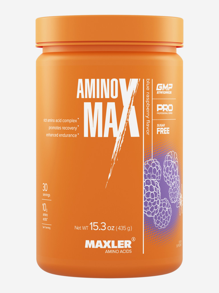 Аминокислотный комплекс Maxler c витамином D, порошок, 435 г - Ежевика