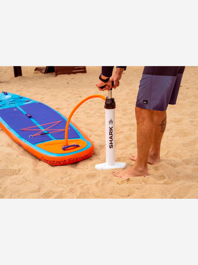Насос для сапборда Shark High presure air pump со складными ножками