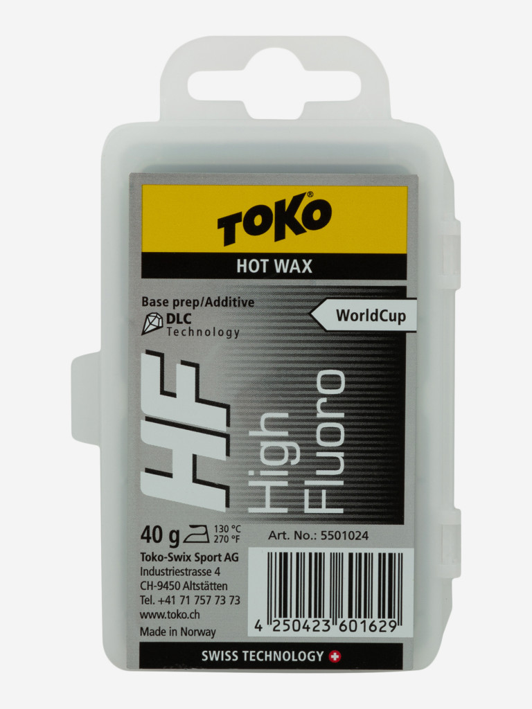 Мазь скольжения TOKO HF Hot Wax black