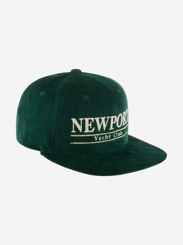 Бейсболка с прямым козырьком HOOD 100-TWC028-CA059-FR Newport (зеленый)