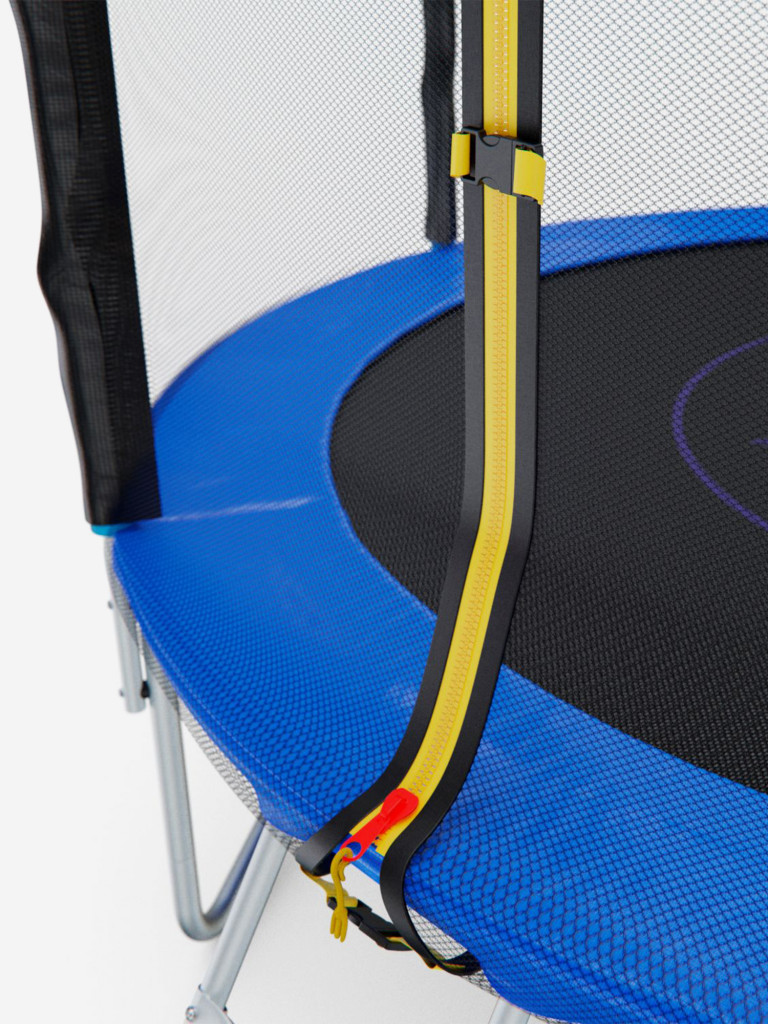 Батут DFC PELPO 8 футов с сеткой BLUE