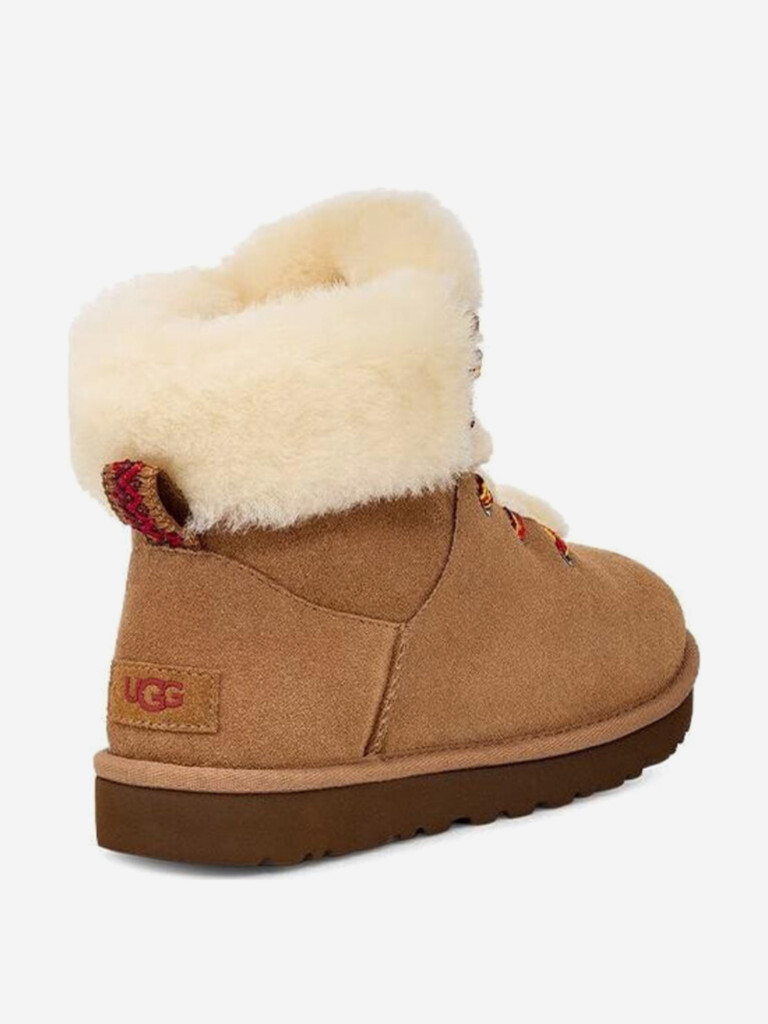Ботинки утепленные UGG Classic Mini Alpine Lace