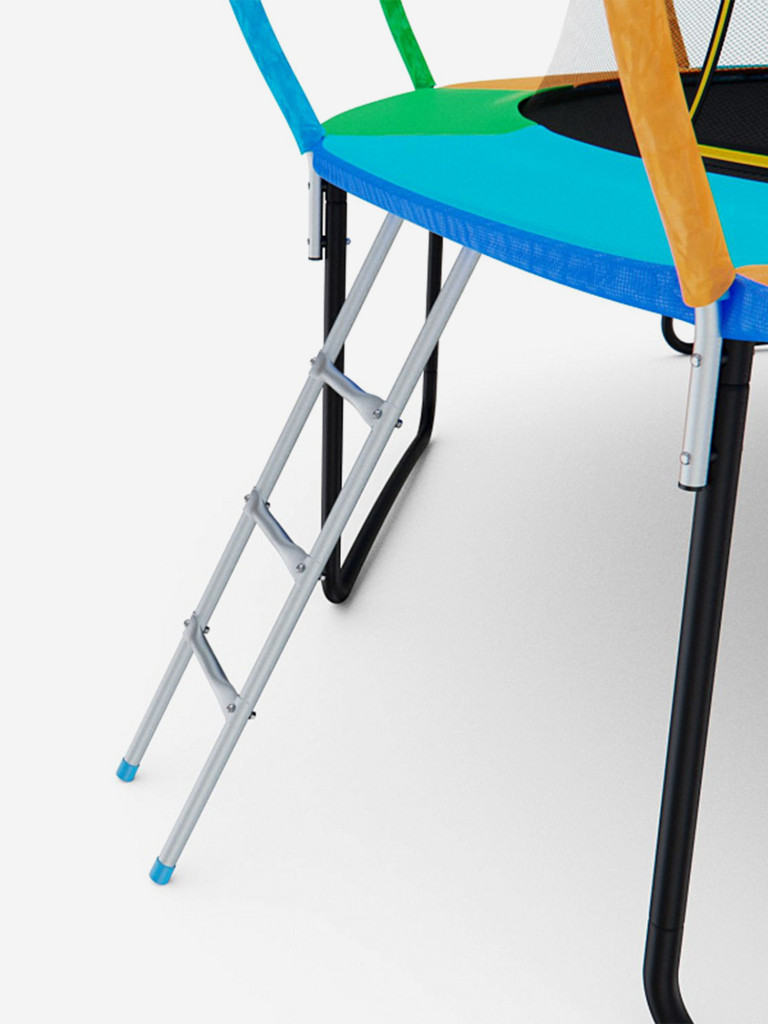 Батут с сеткой DFC A.KOU KIDS 16ft с лестницей (2 короба)