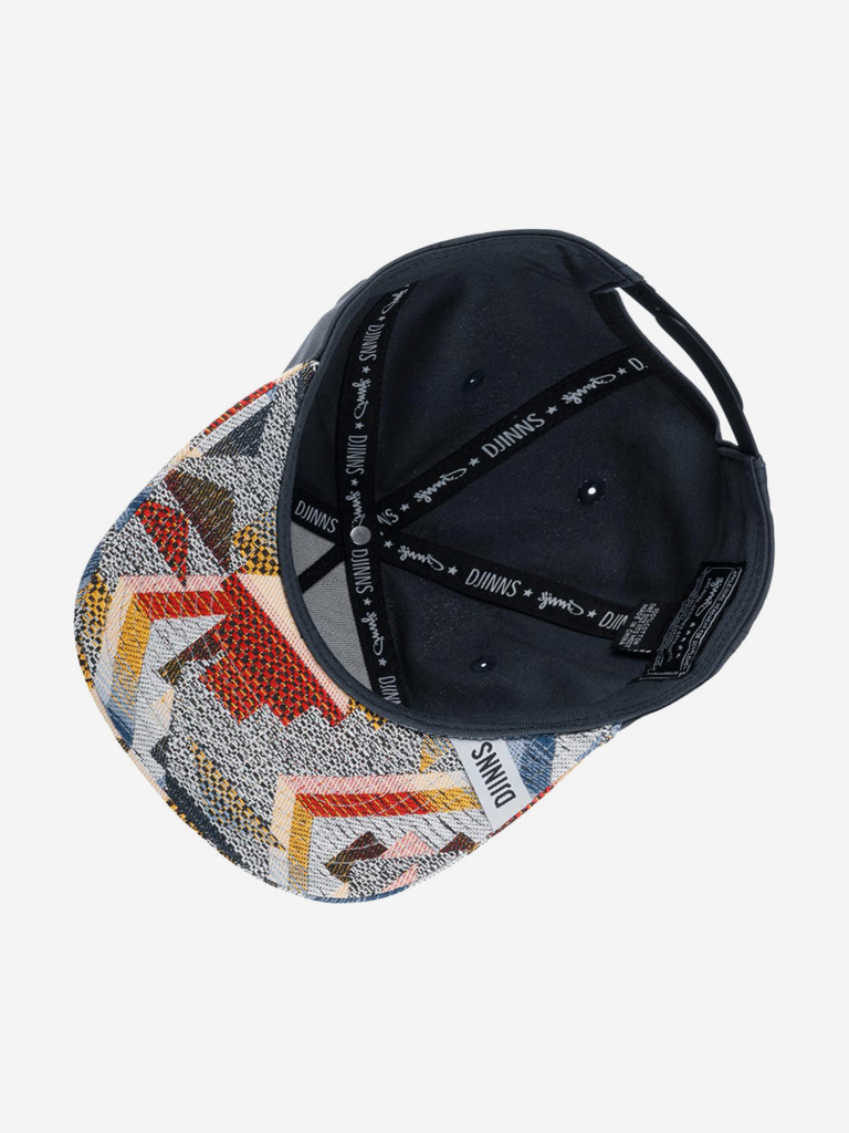 Бейсболка с прямым козырьком DJINNS 5P SB Rubber Aztek