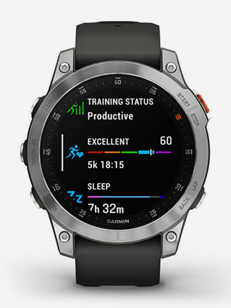 Спортивные наручные часы Garmin Epix Gen 2 Slate Stainless Steel