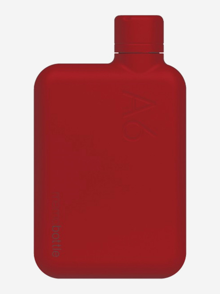 Бутылка из нержавеющей стали Memobottle A6, красный