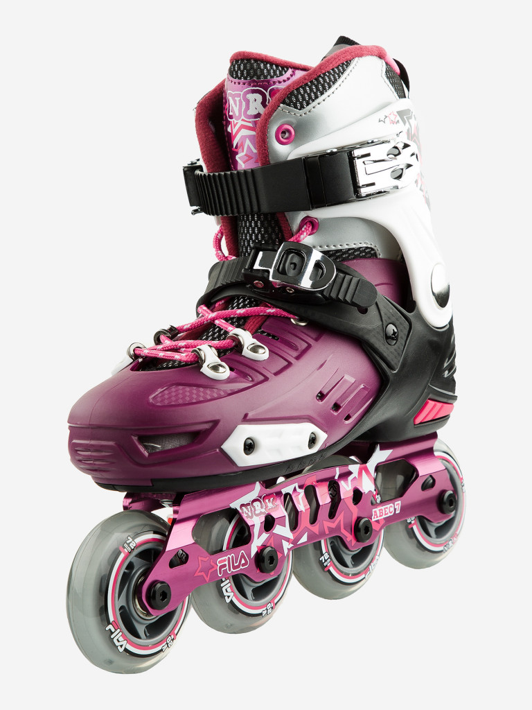 Роликовые коньки детские раздвижные FILA NRK Junior Girl
