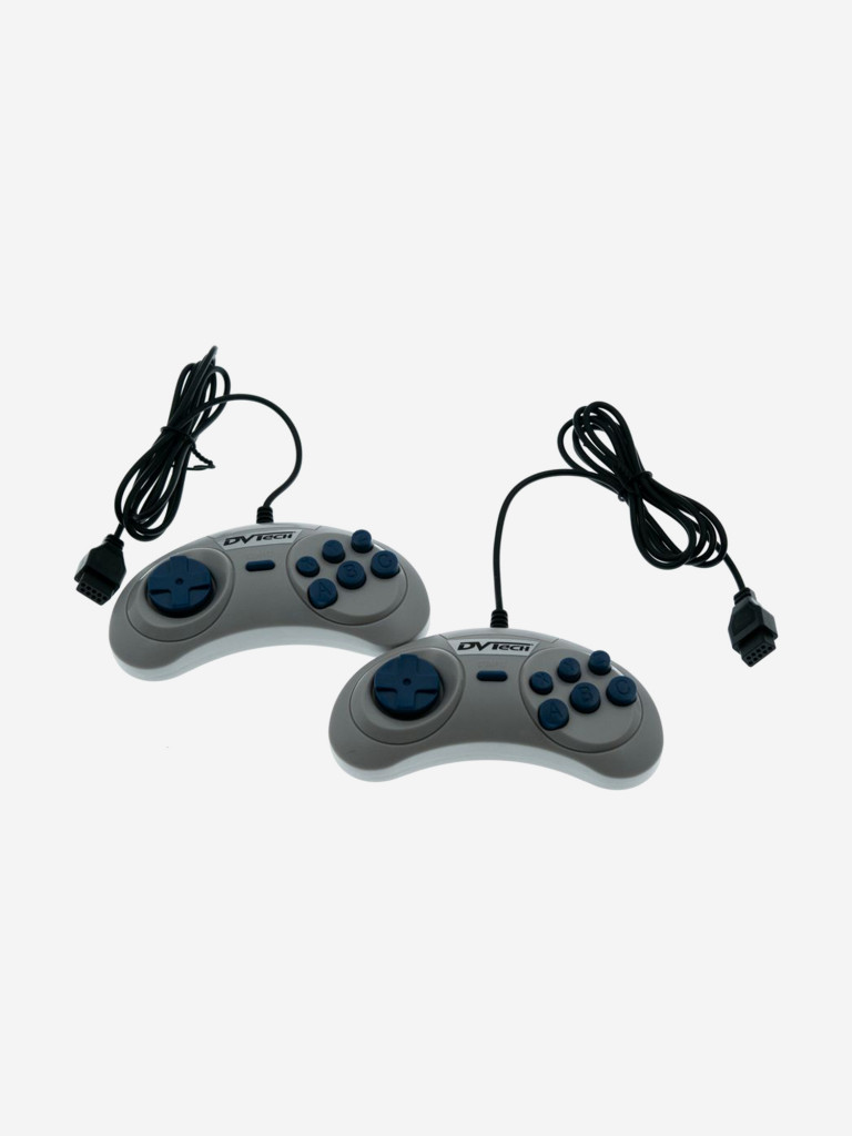 Игровой геймпад DVTech + Cветовой пистолет 8-bit (Dendy) узкий разъем