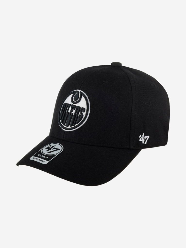 Бейсболка 47 BRAND H-MVP06WBV-BK Edmonton Oilers NHL (черный)