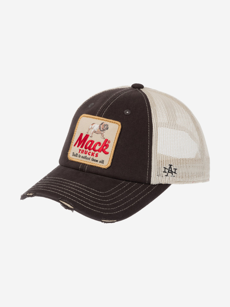 Бейсболка с сеточкой AMERICAN NEEDLE SMU817A-MACKT Mack Truck Orville (серый)