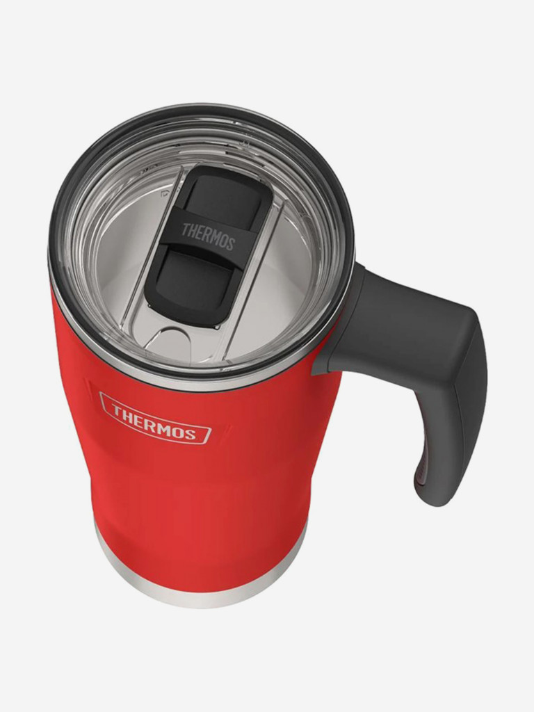 Термокружка с ручкой 530 мл THERMOS ICON-1164 красная
