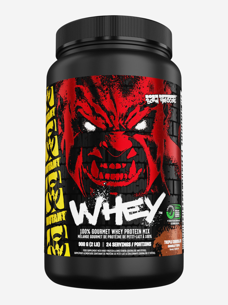 Протеин Mutant Whey, 908 г, Тройной шоколад
