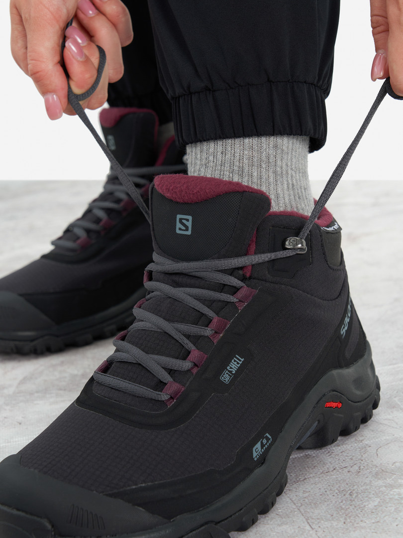 Ботинки утепленные женские Salomon Shelter CS WP 23997350299 Черный, размер 38.5,38,36,40.5,35,36.5,40,39,37, фото 9