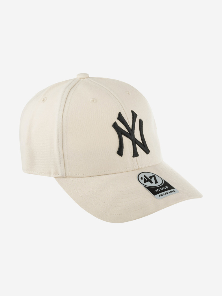 Бейсболка 47 BRAND B-MVP17WBV-BN New York Yankees MLB (белый)