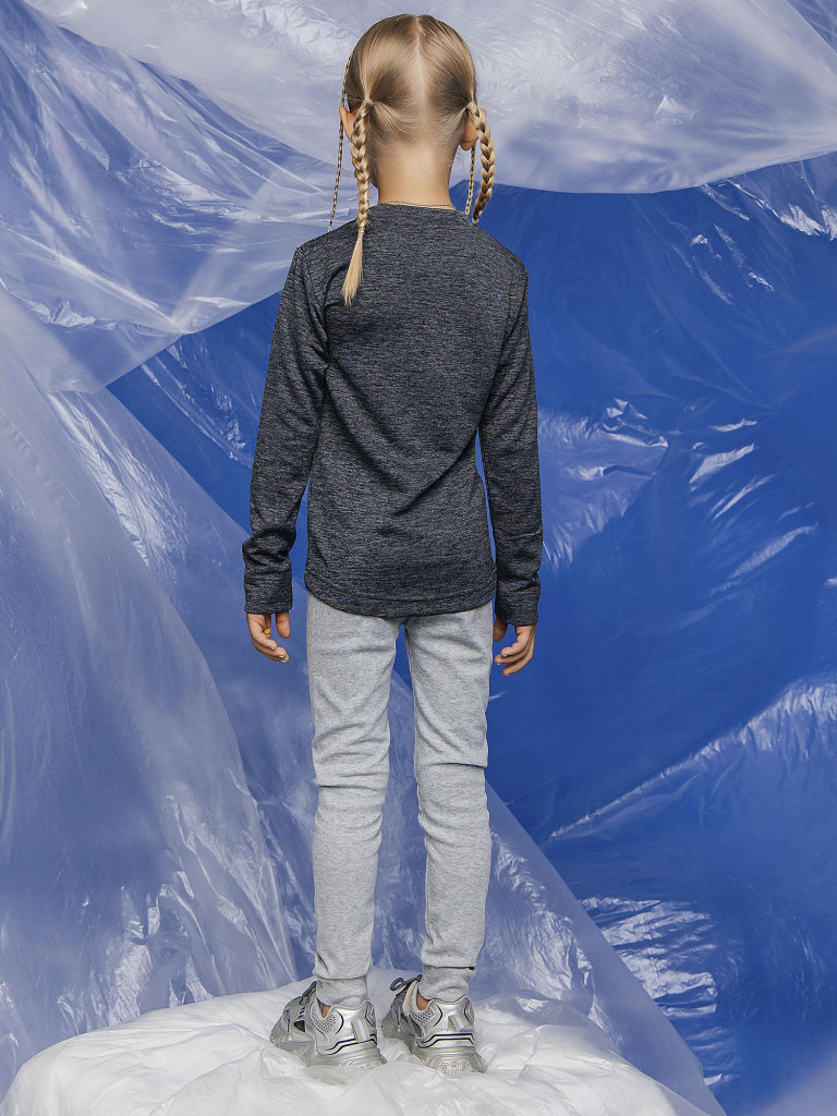 Термобелье верх для девочек batik темно-серый