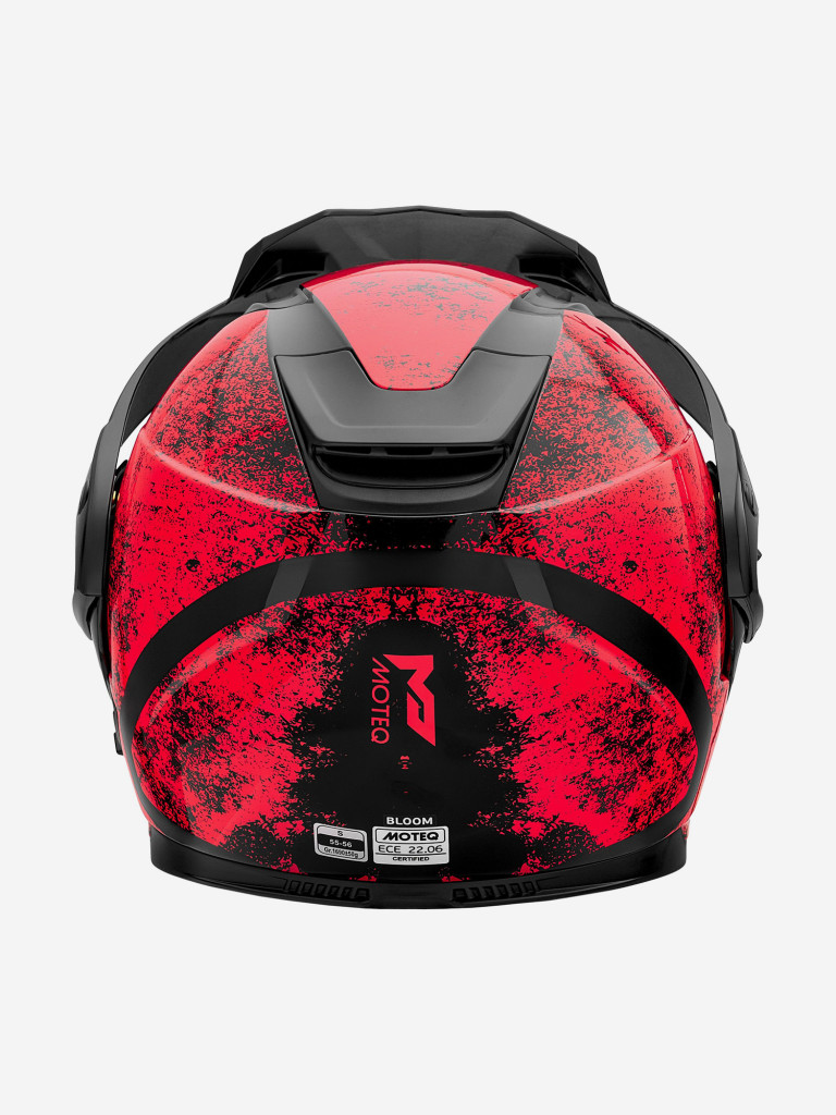 Шлем модуляр MOTEQ Bloom, глянец