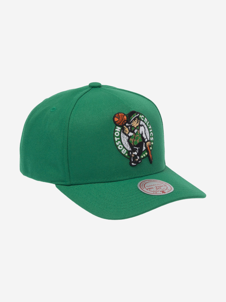 Бейсболка MITCHELL NESS HP14041-BCEGREN Boston Celtics NBA