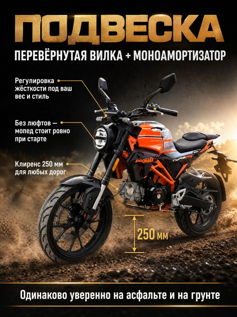 Мопед PROMAX CB150R