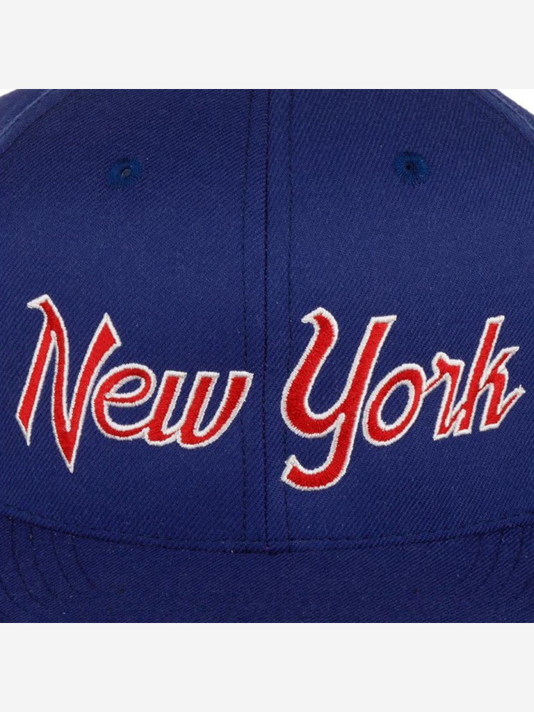 Бейсболка с прямым козырьком HOOD 100-MWL005-NY066-RL New York III (синий)