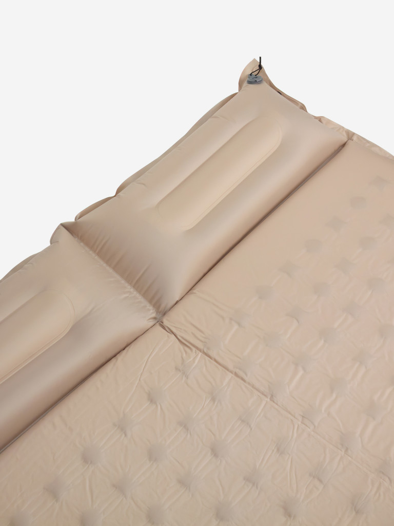 Коврик надувной двойной Naturehike D series, бежевый