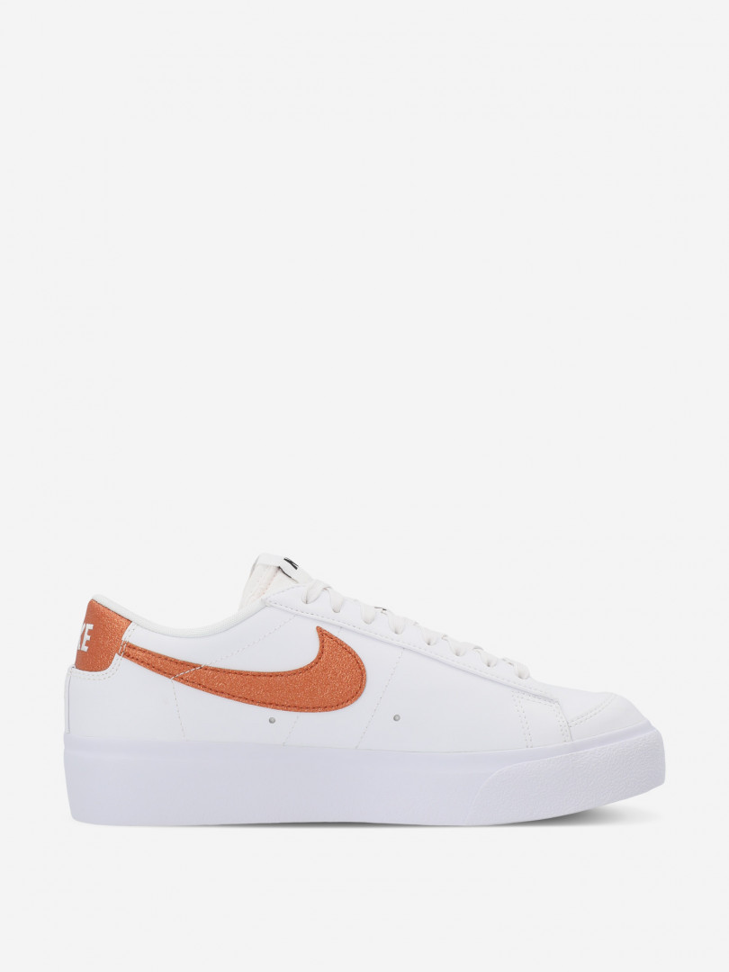 фото Кеды женские nike blazer low platform, белый