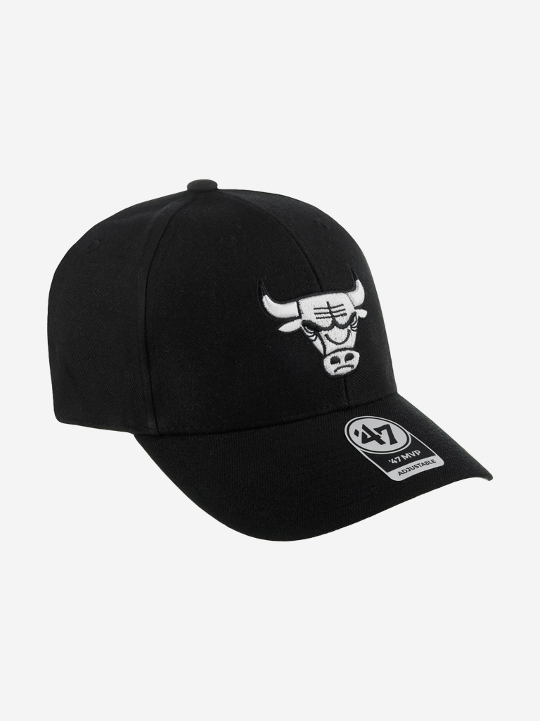 Бейсболка 47 BRAND K-MVP03WBV-BKA Chicago Bulls NBA (черный)