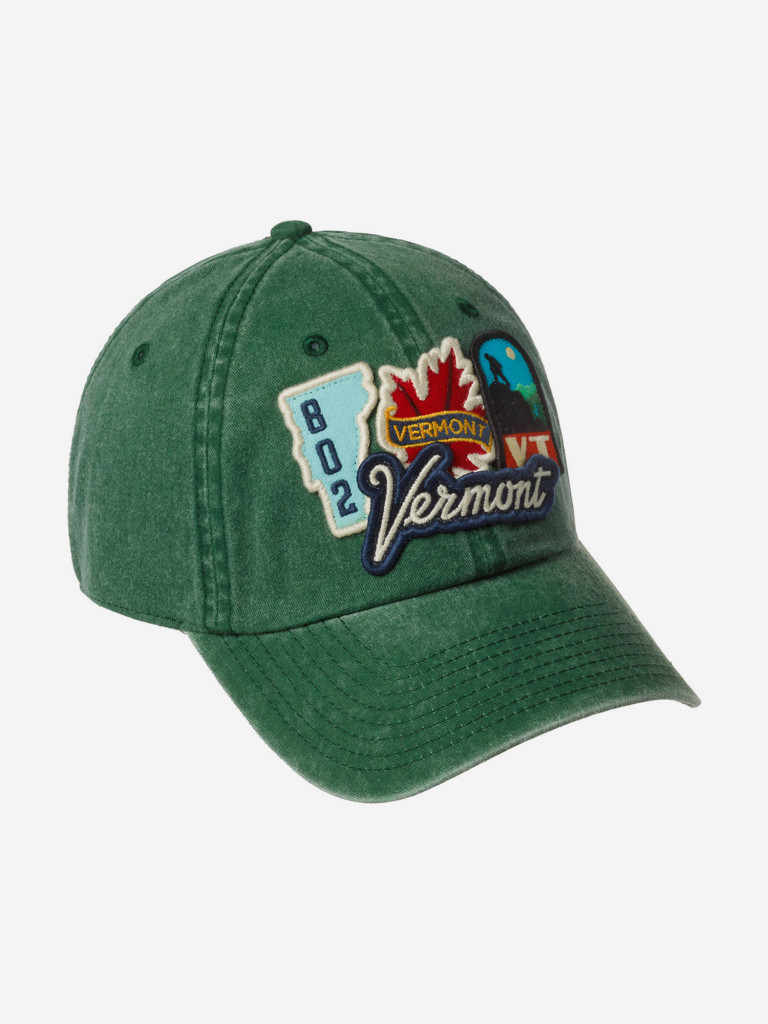 Бейсболка AMERICAN NEEDLE SMU562-VT Vermont Iconic (оливковый)