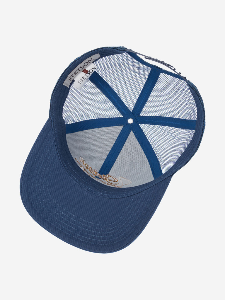 Бейсболка с сеточкой STETSON 7771108 BASEBALL CAP FISHING ROD (синий)
