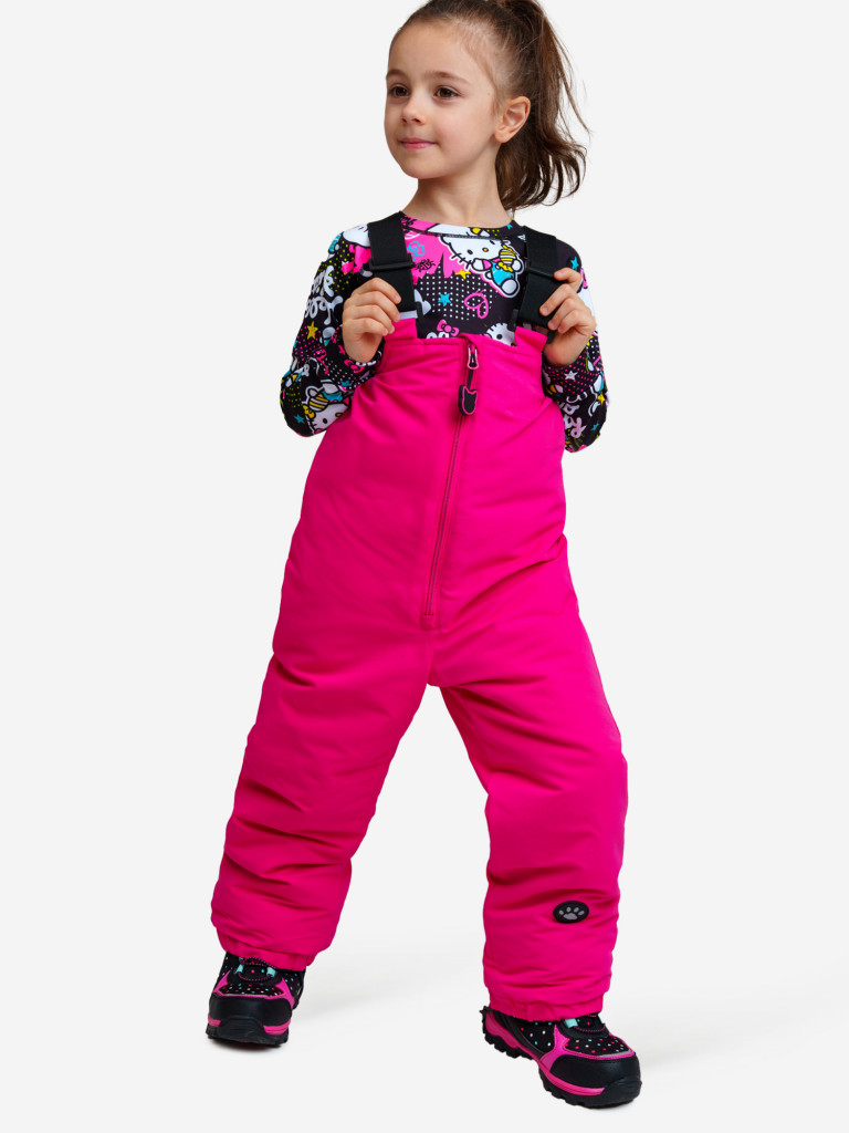 Комплект зимний для девочек: куртка, полукомбинезон PlayToday