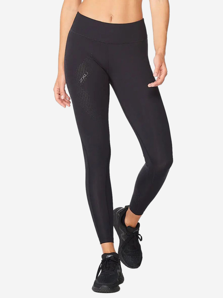 Компрессионные тайтсы 2XU Motion Mid-Rise Compression Tights Black