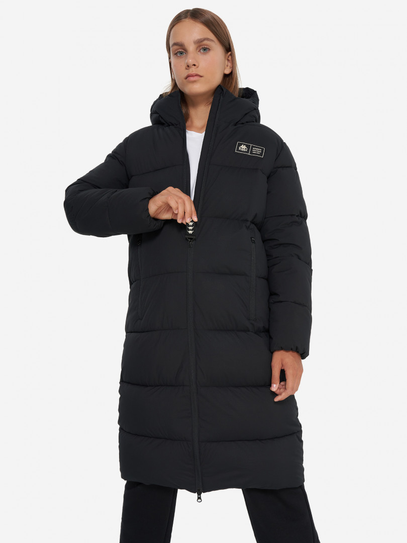 Пальто утепленное для девочек Kappa Черный 7999₽