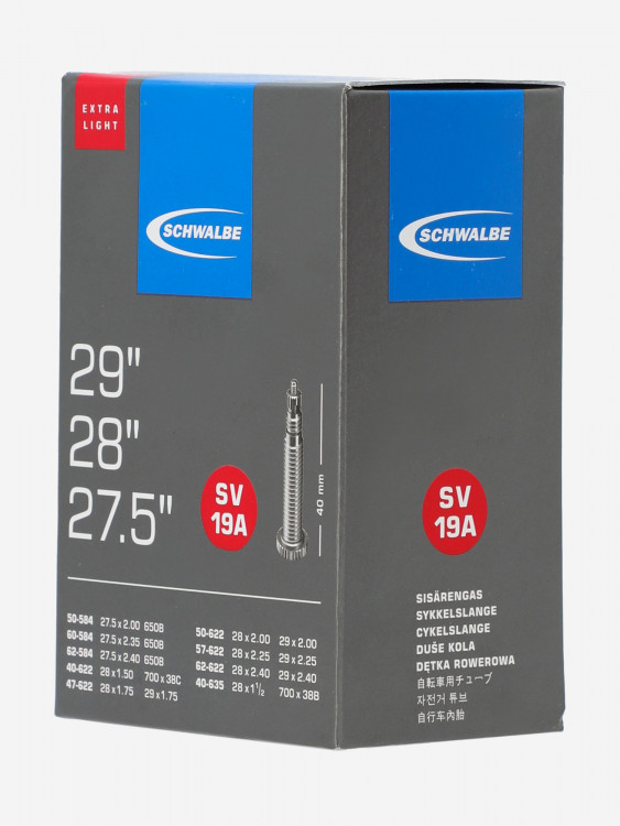Камера Schwalbe SV19A Extra Light 28'' велониппель