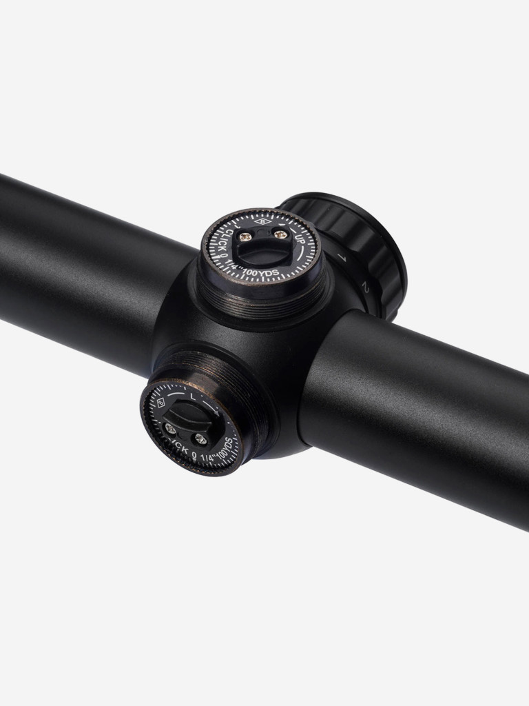 Прицел Gaut Quartz 3-9x40, AO-параллакс, сетка 2 (Mil-Dot), подсветка красная, 25.4мм, поправки 1/4 МОА
