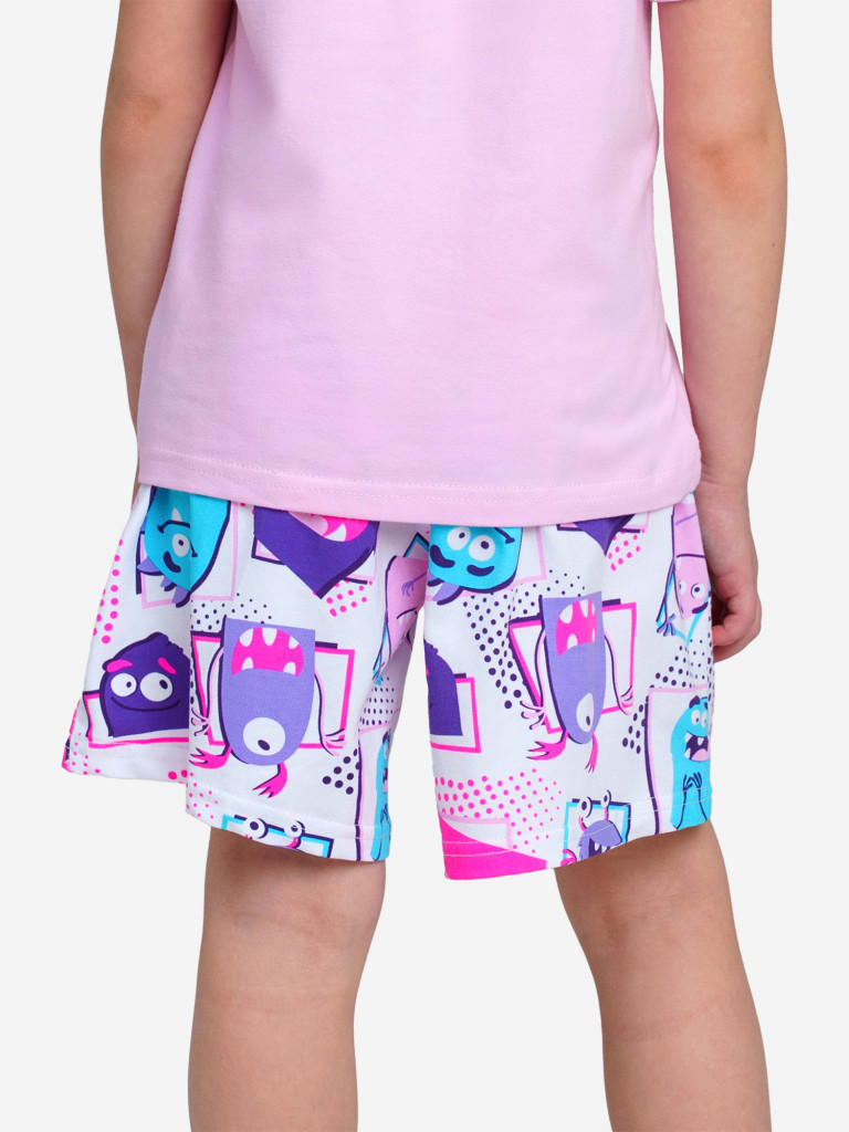 Комплект Playtoday для девочки: футболка, шорты