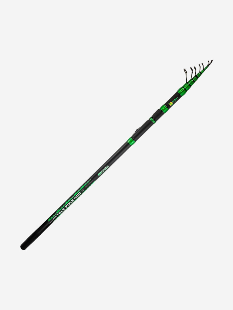 Удилище Fish Crystal TELE POLE (Bolo) BLIB-500 (5.0м) до 40гр, с кольцами, телескоп.