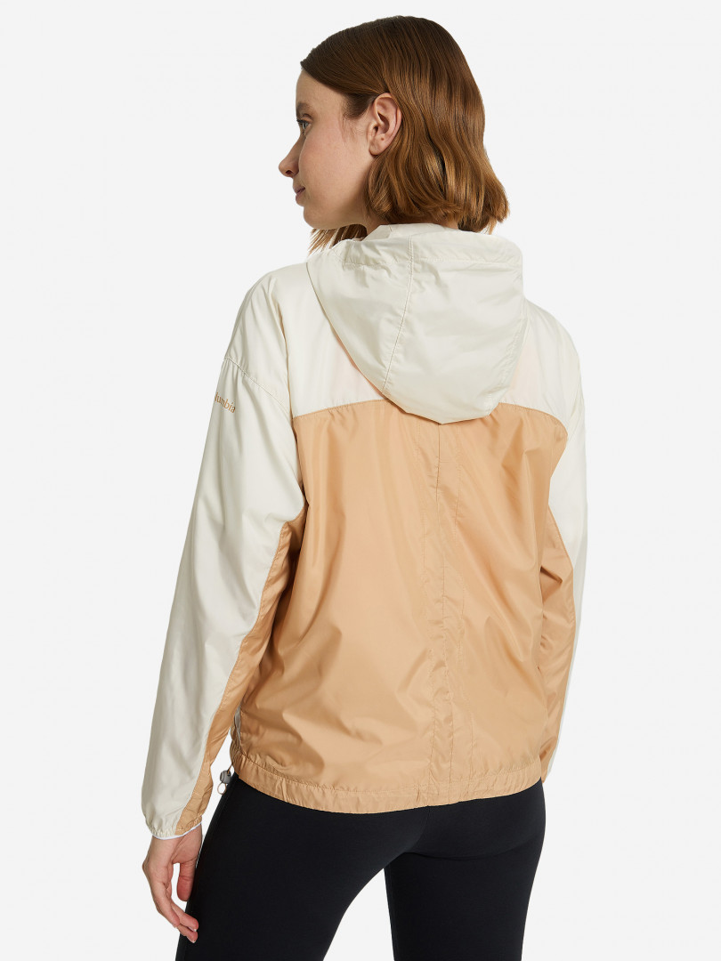 фото Ветровка женская columbia alpine chill windbreaker, бежевый