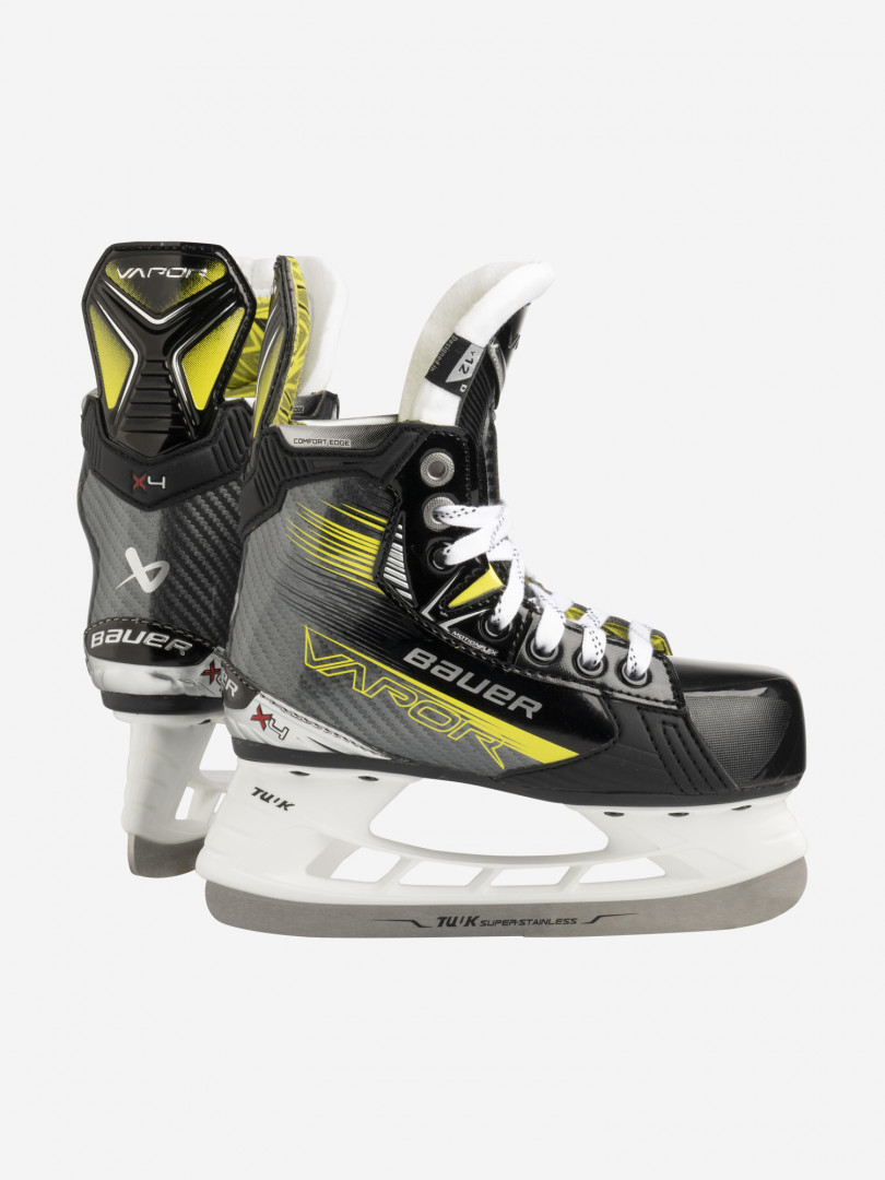 фото Коньки хоккейные детские bauer vapor x4, черный